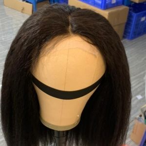 Yaki straight closure wig